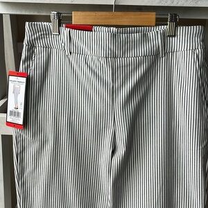 NWT Hilary Radley Gray Chinos Cotton Blend